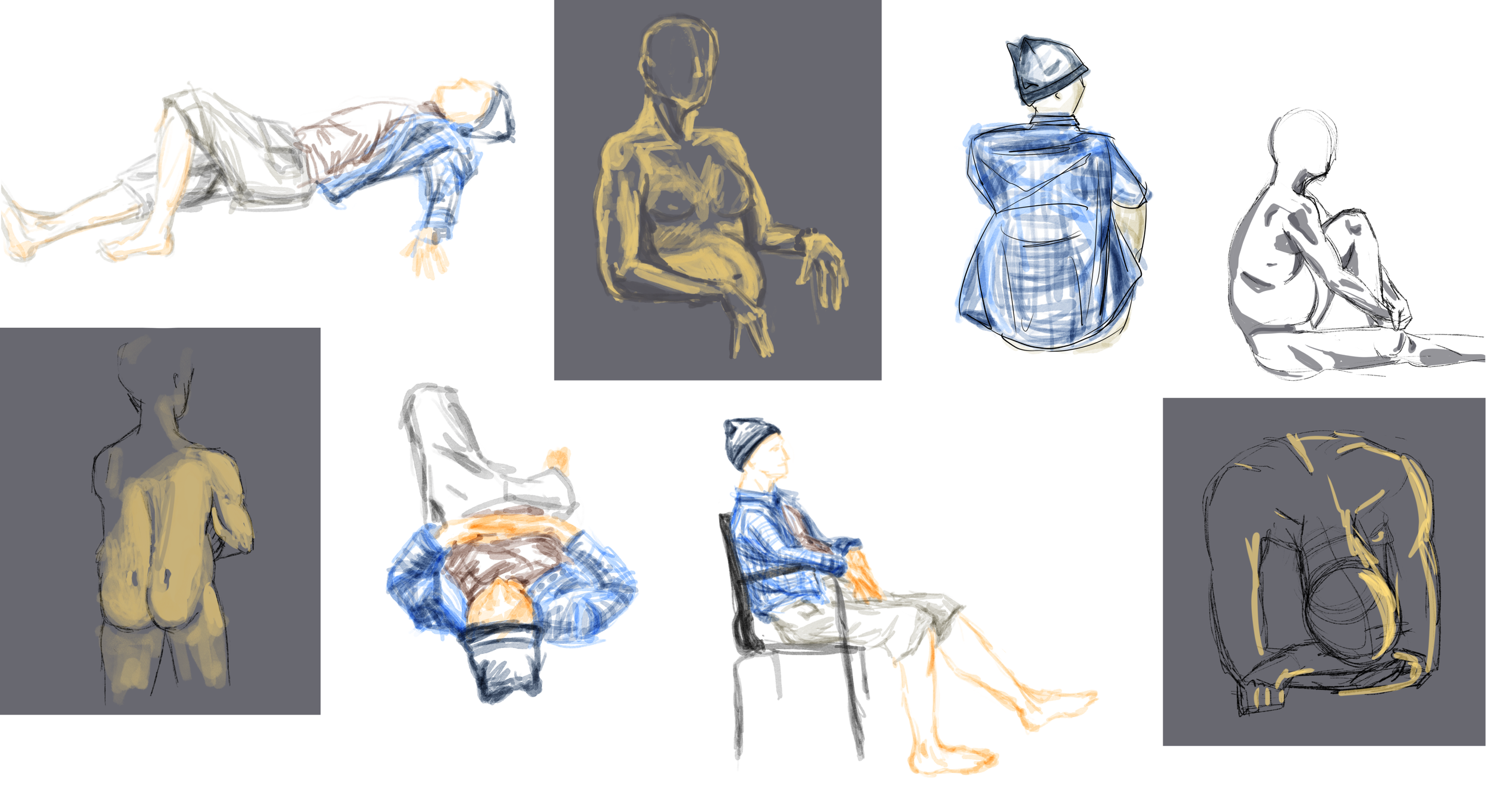 5-10 mins poses