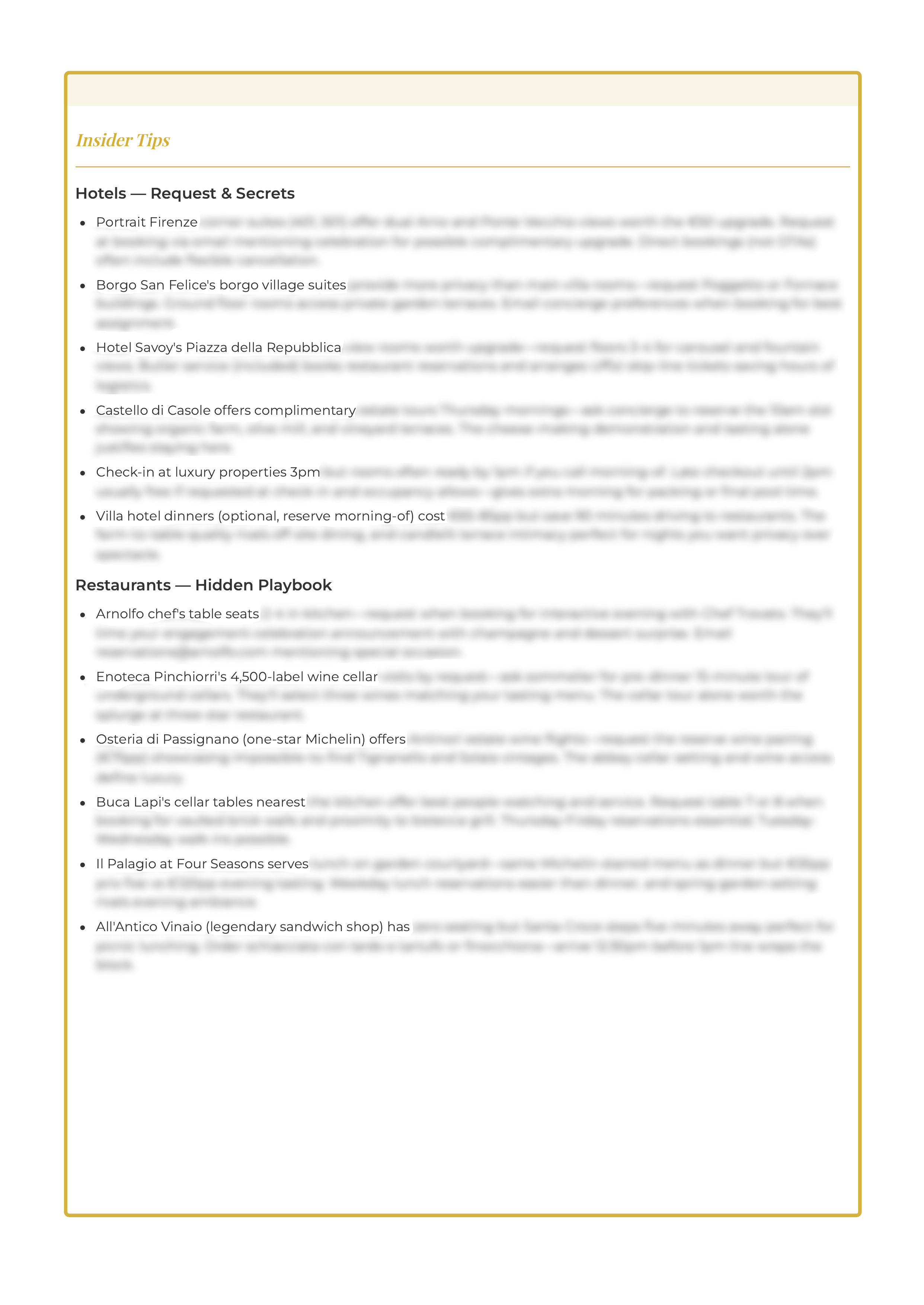 Insider Intelligence: Indulge Sample