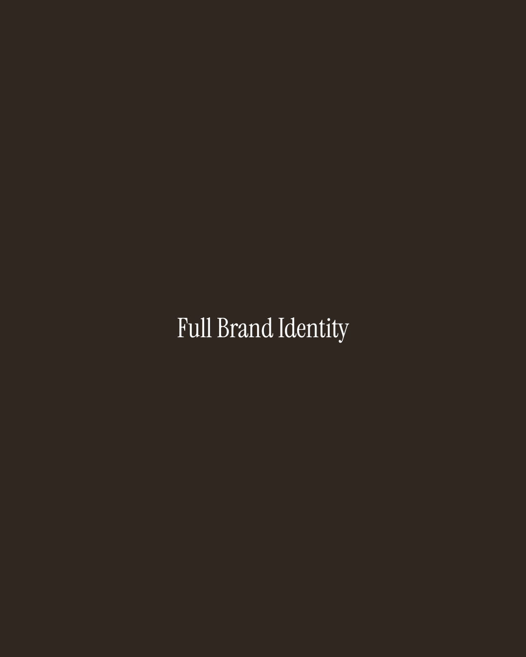 Full Brand Identity