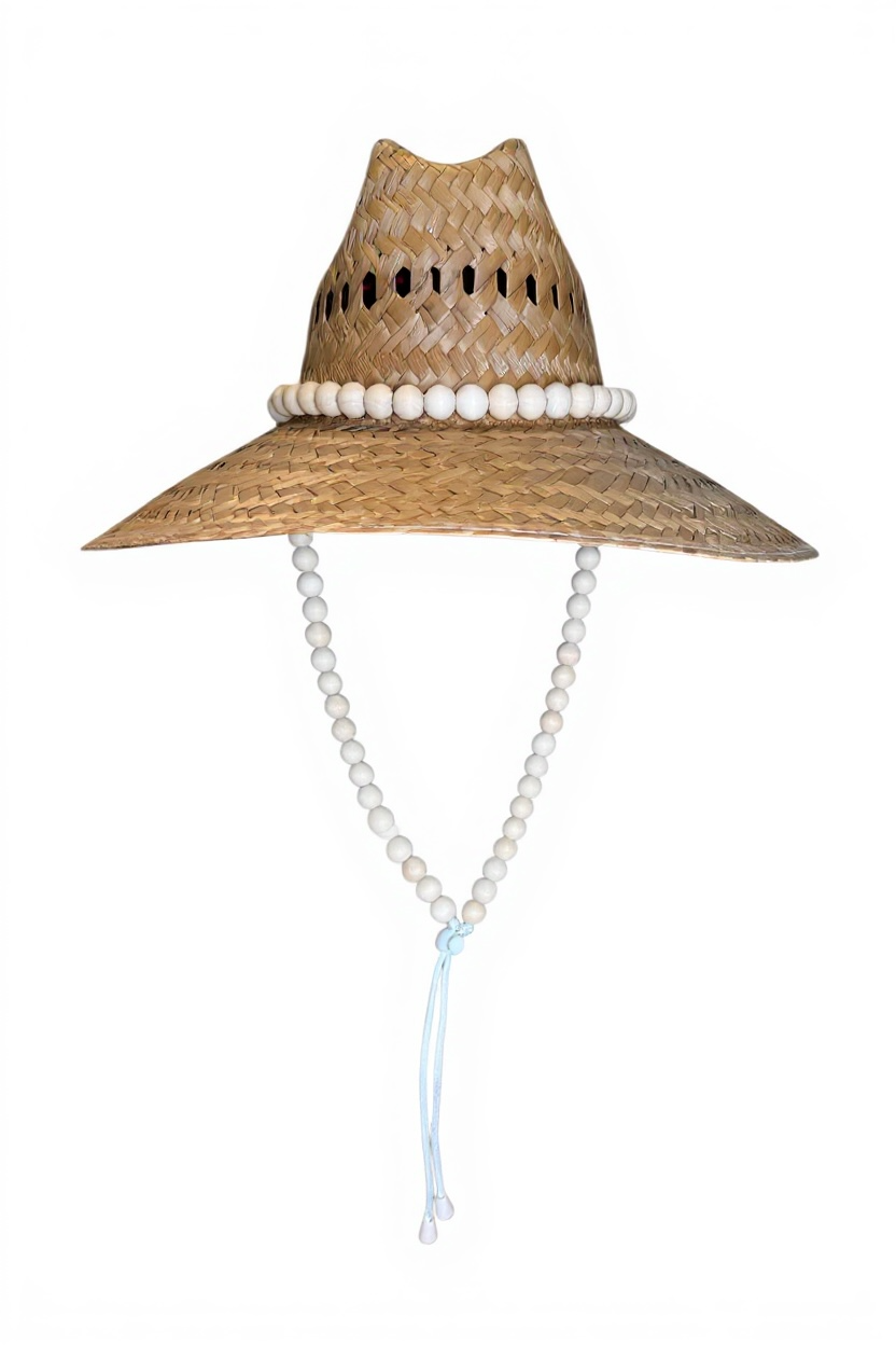 Beverly Hills Farm Cloud Cover Beaded Sun Hat