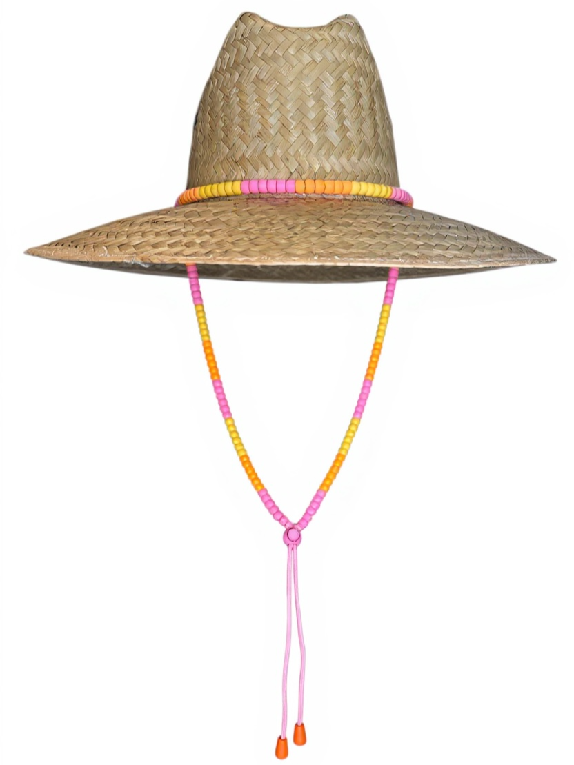 Beverly Hills Farm Sunset Beaded Sun Hat