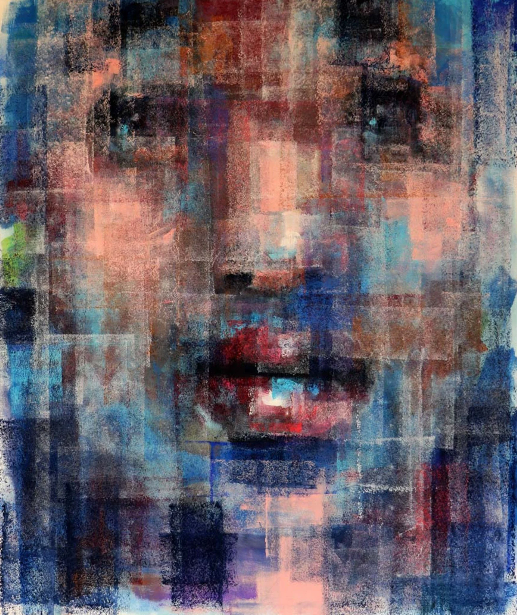 La Memoria - 2018 - Acrilico su tela. cm 120 x 100. Collezione privata