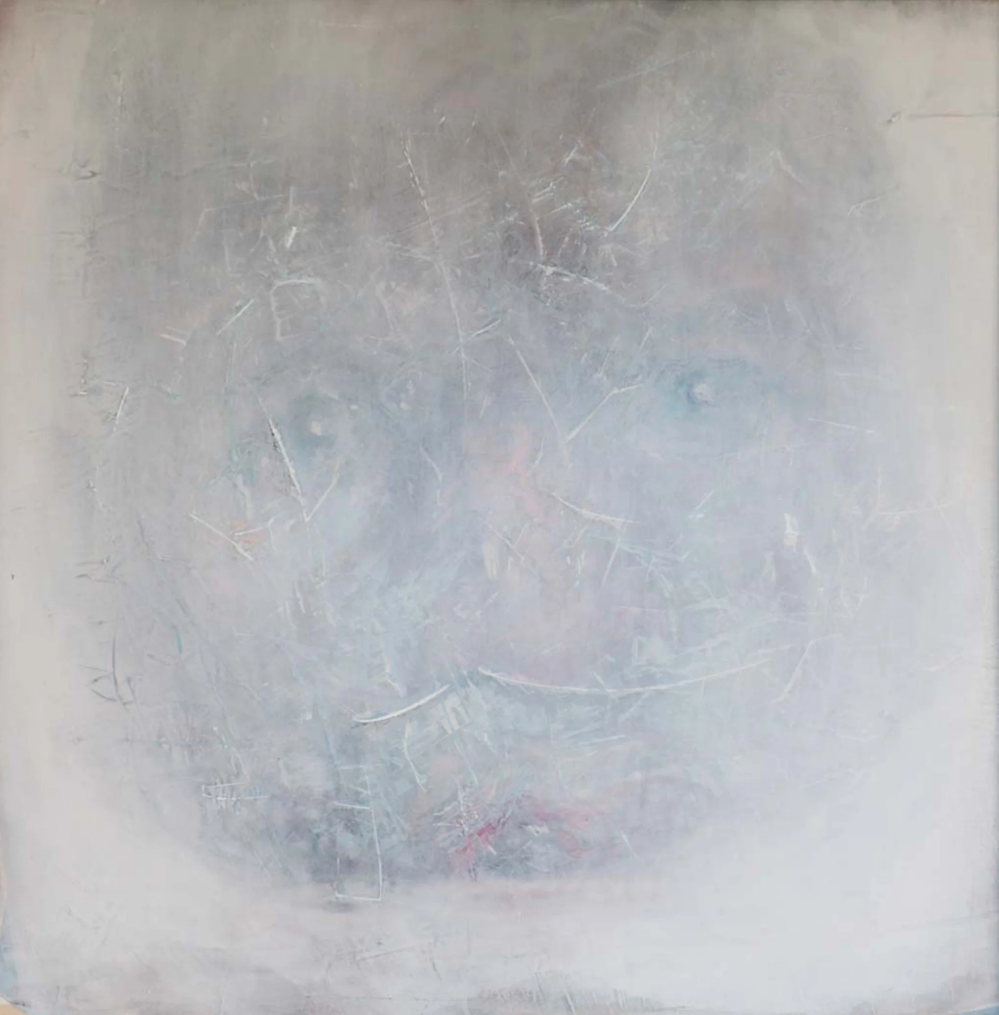 Occhi - 2018 - Acrilico su legno ( lucidato con cera d'api ). cm 94 x 93