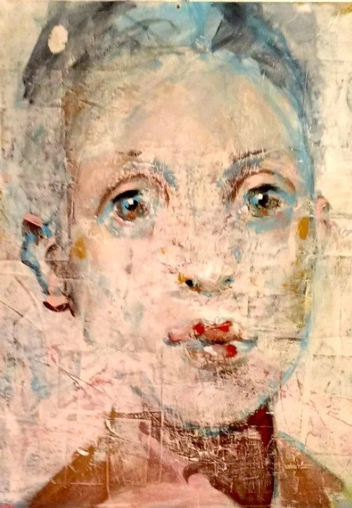 Anna - 2015 - Acrilico su legno. cm 100 x 90. Collezione privata