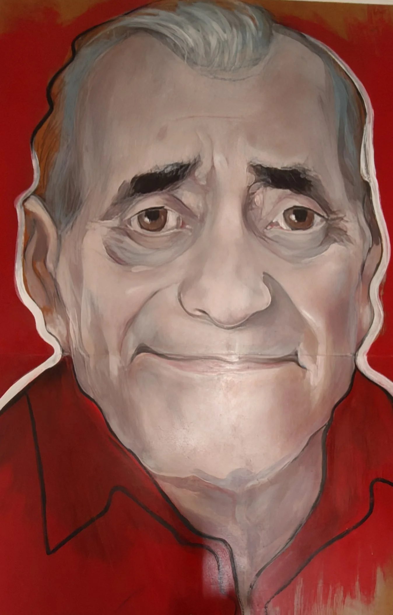 Papà - 2013 - Acriico su masonite. cm 120 x 170