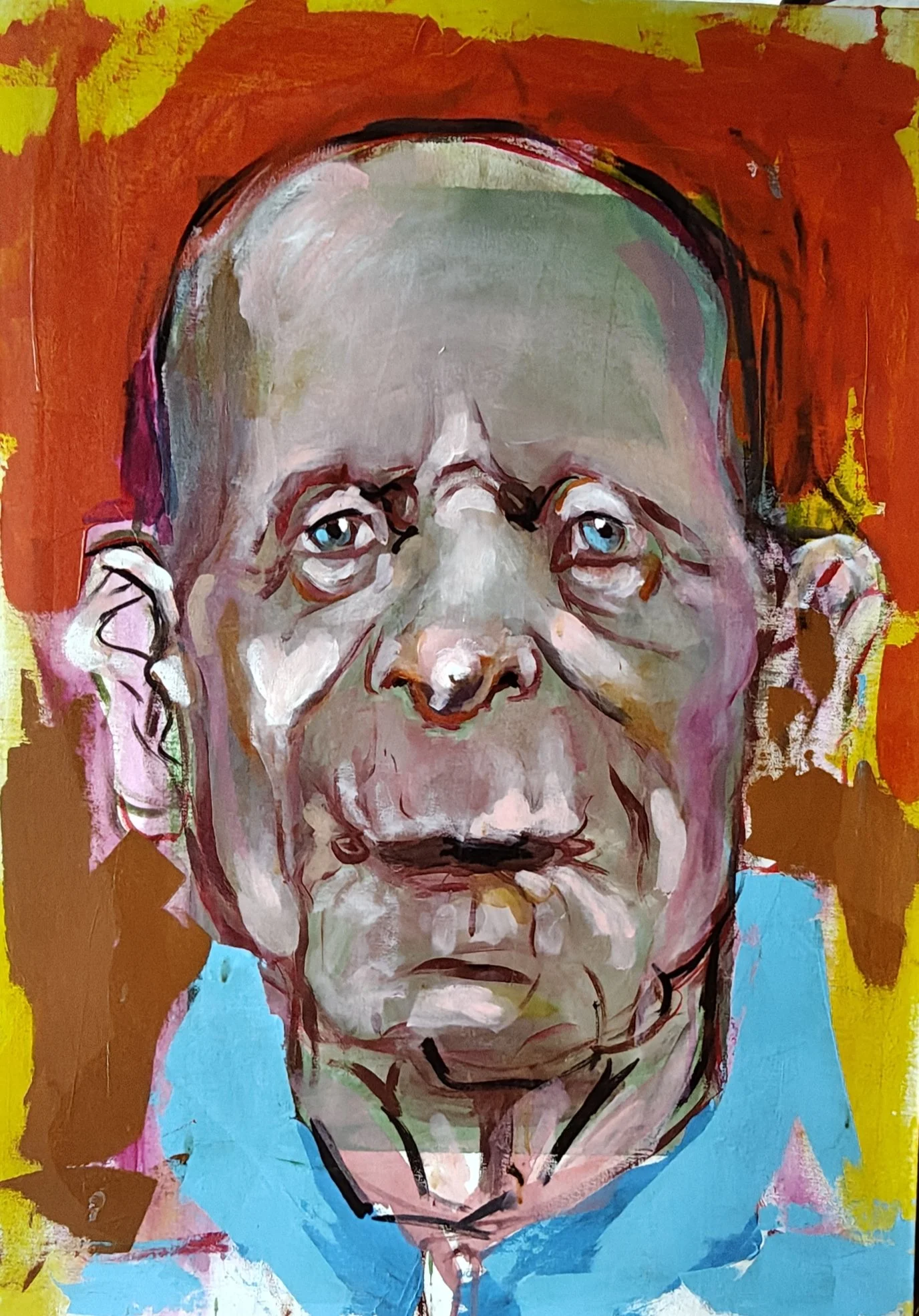 Nino - 2010 - Acrilico su cartone - cm 50 x 30 