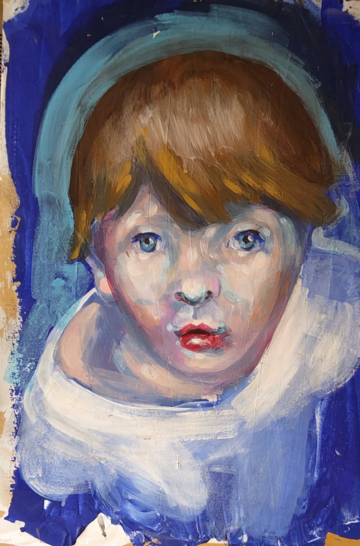 Daniele - 2010 - Acrilico su legno. cm 50 x 30 