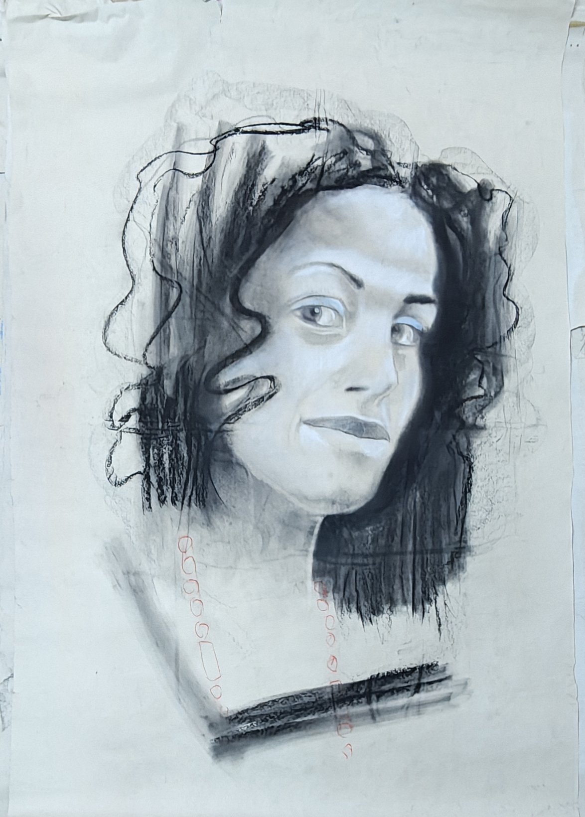 Carla - 2010 - Carboncino. cm 140 x 70 