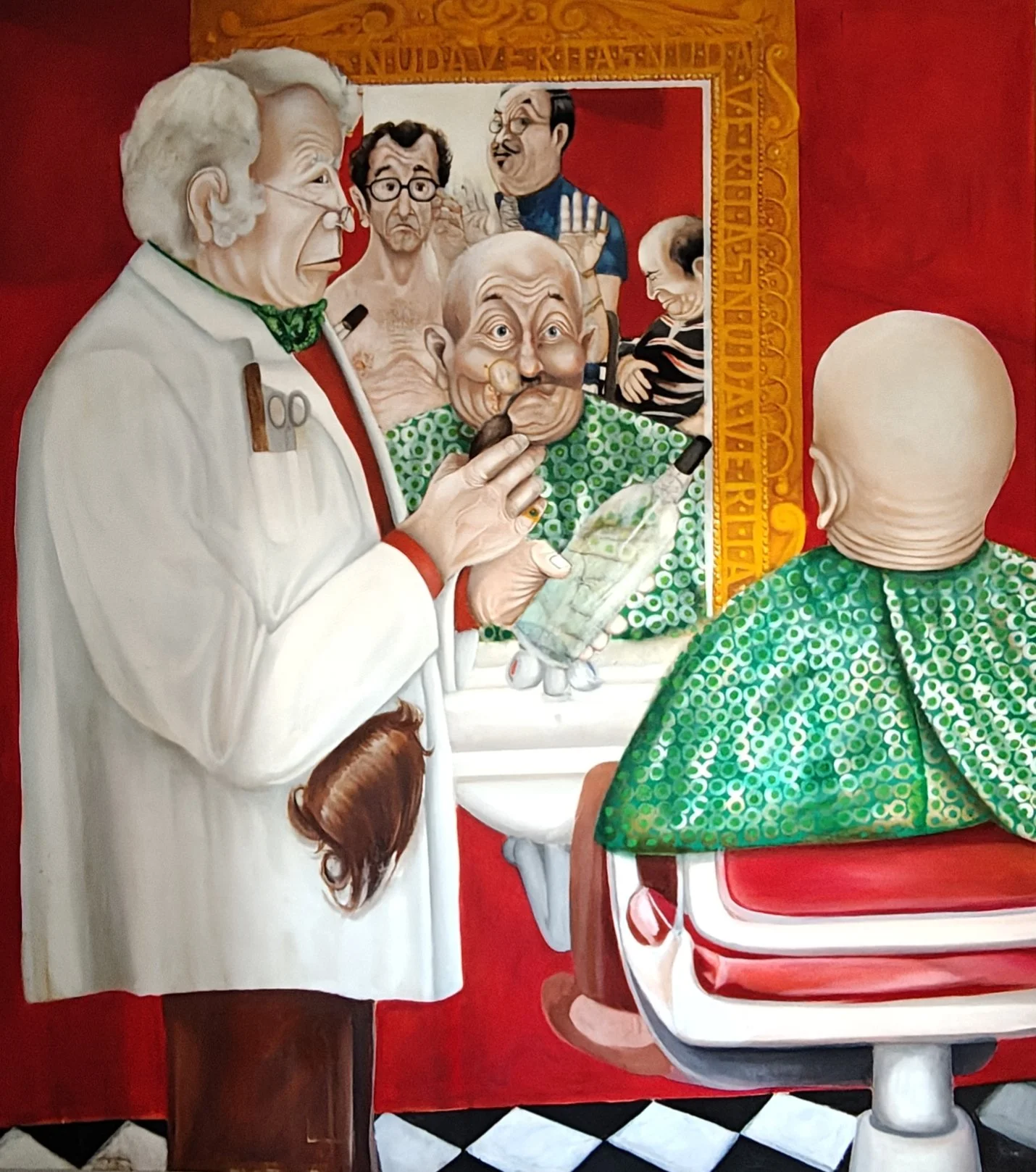 Nuda Veritas - 2004 - Olio su tela. cm 220 x 200