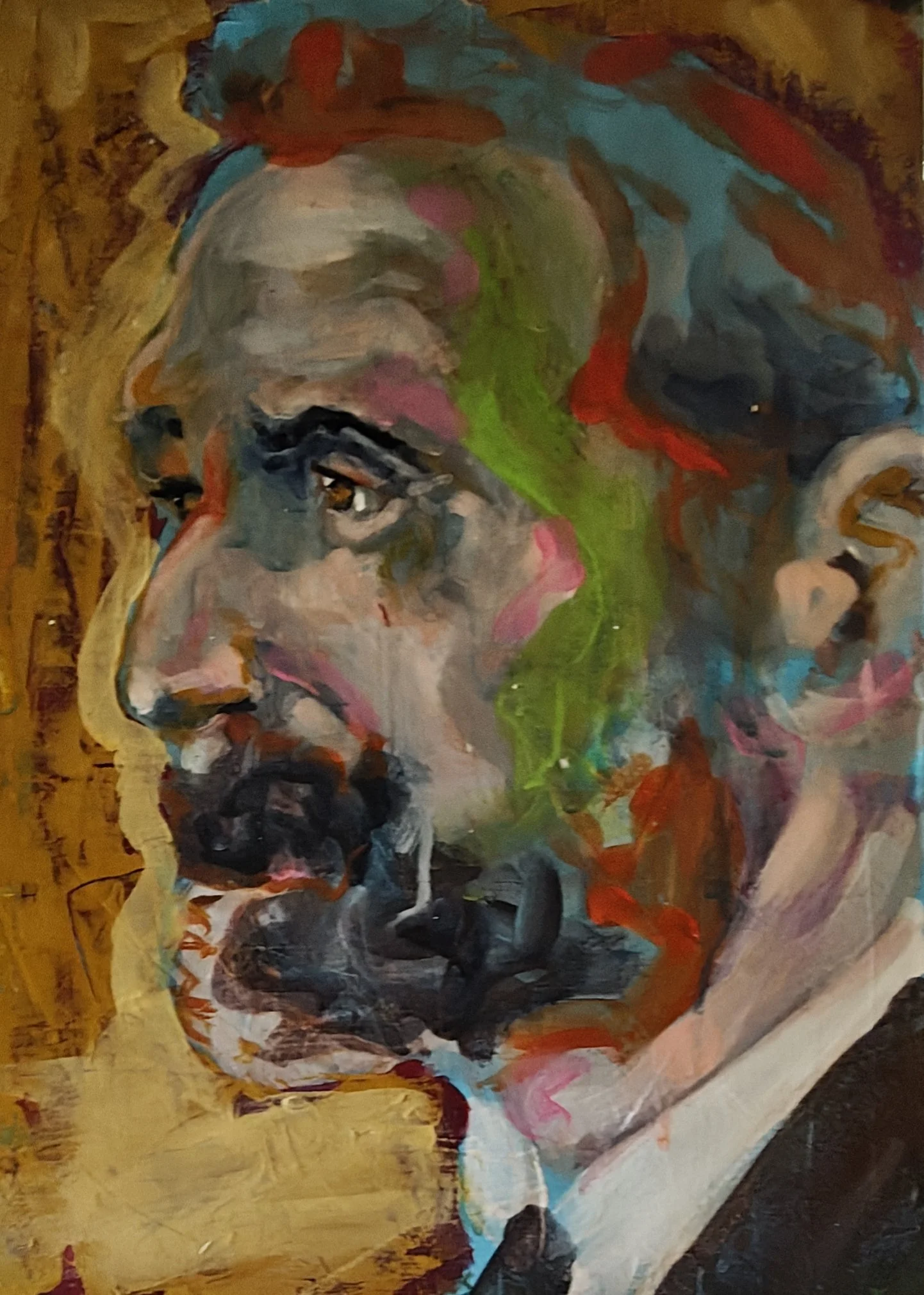 Daniele - 2015 - Acrilico su legno. cm 30 x 20 