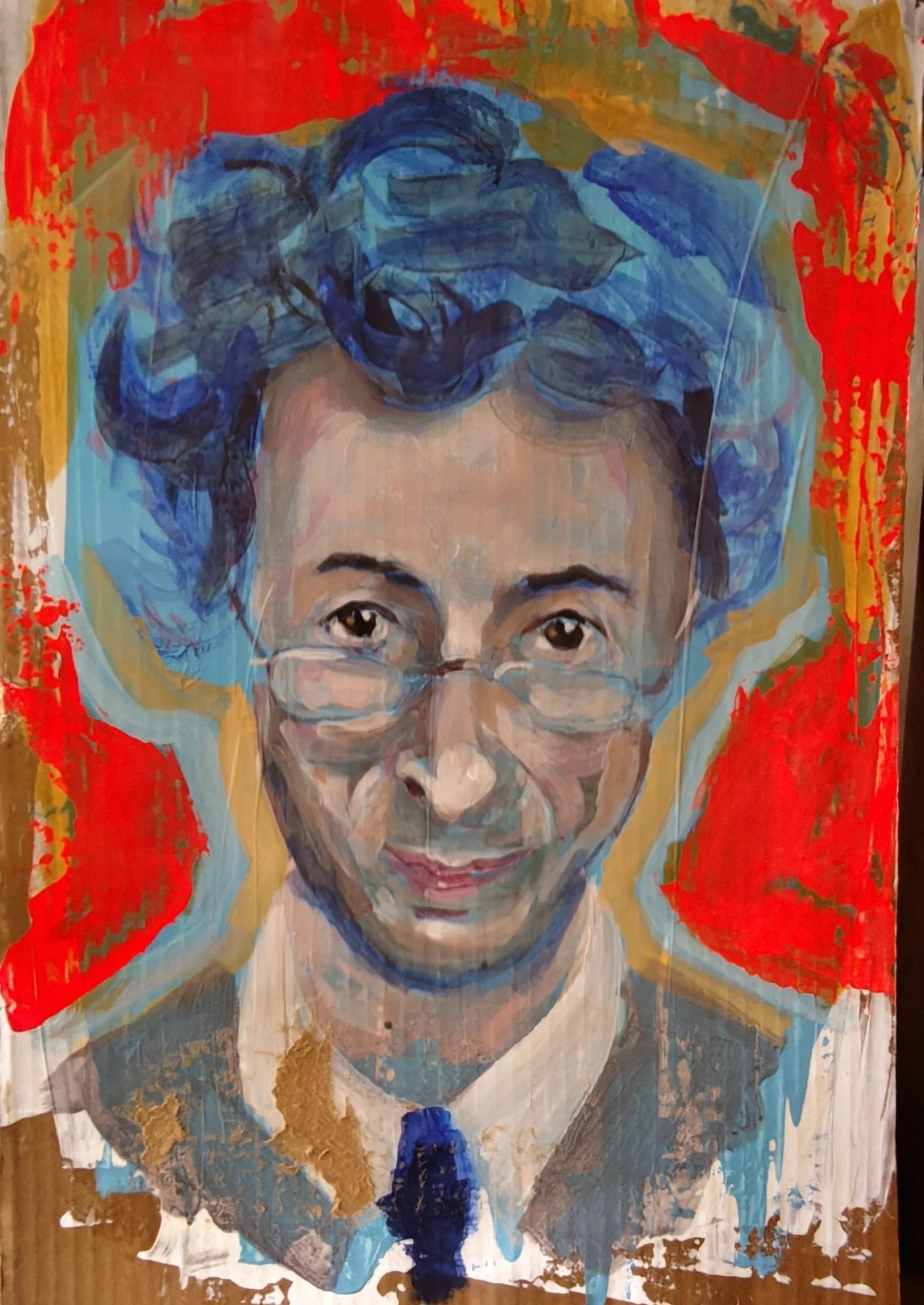 Mario - 2015 - Acrilico su cartone. cm 50 x 30 