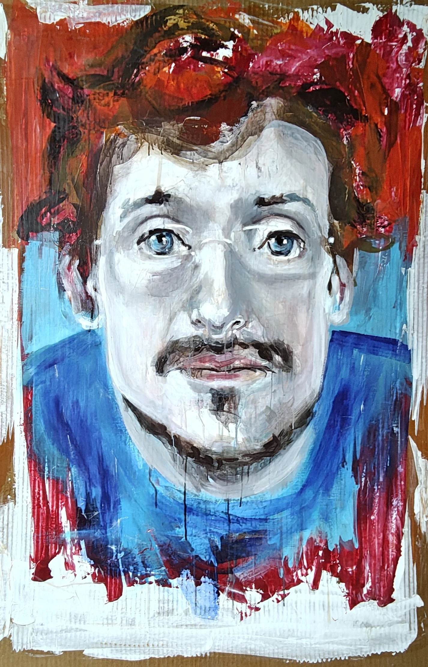 Diego - 2015 - Acrilico su cartone. cm 150 x 90 