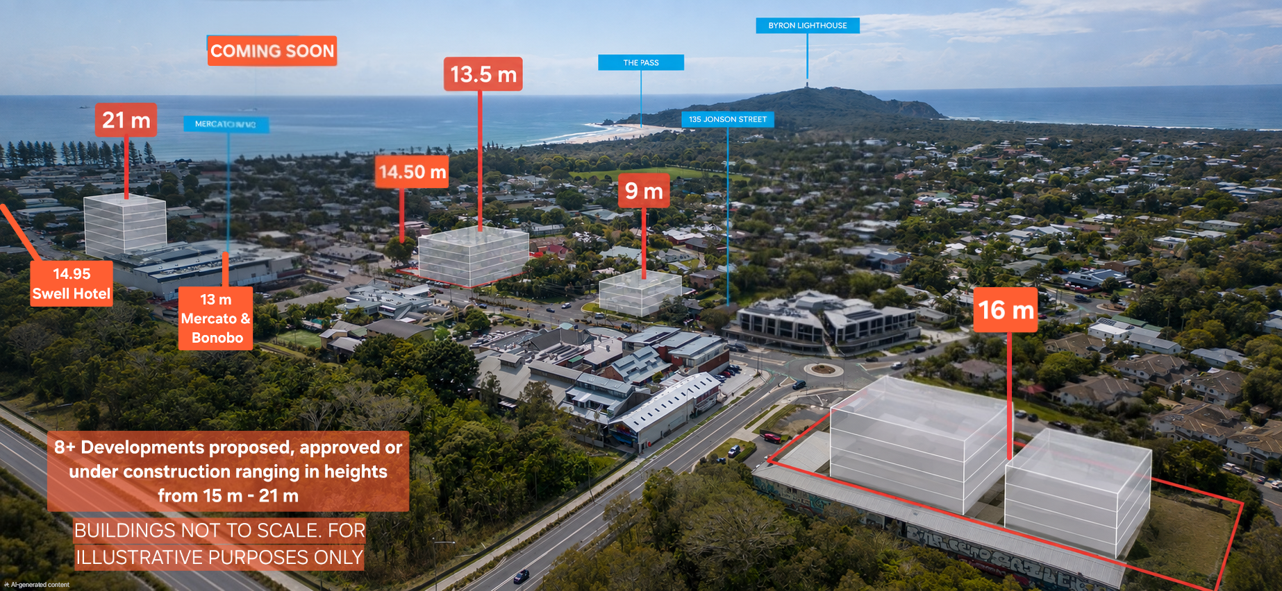 byron bay, development, height limits