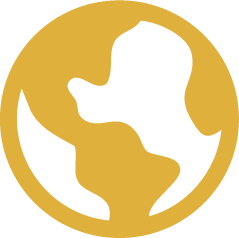 Representing 10+ Countries icon