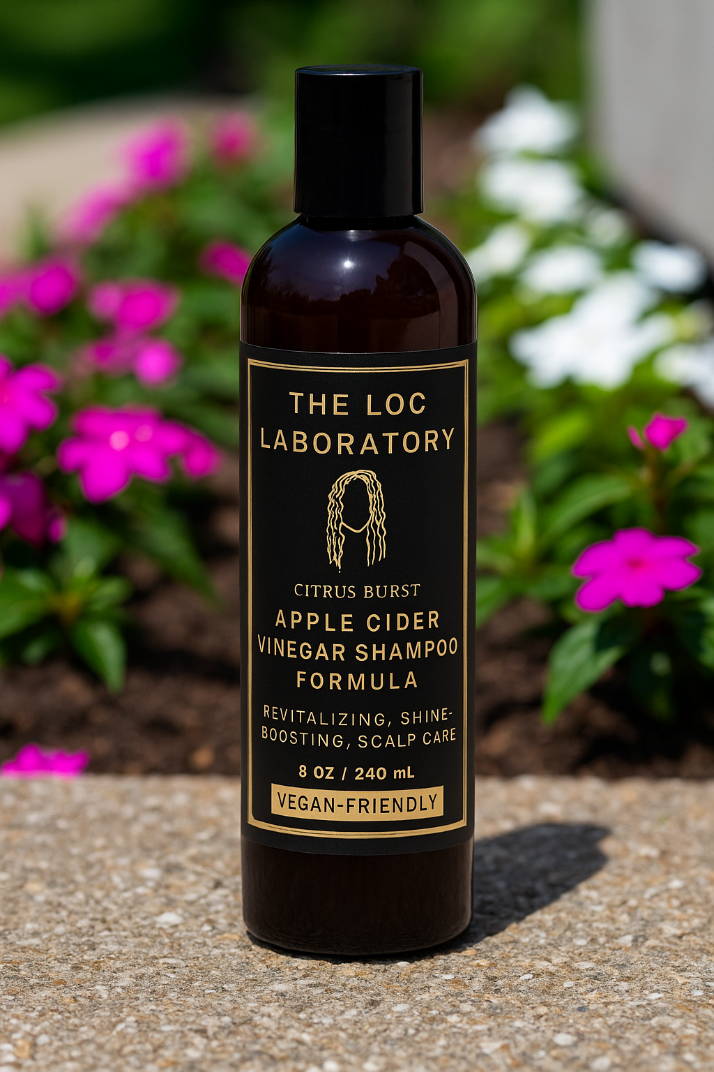 Apple Cider Vinegar Shampoo for Locs (8 oz)