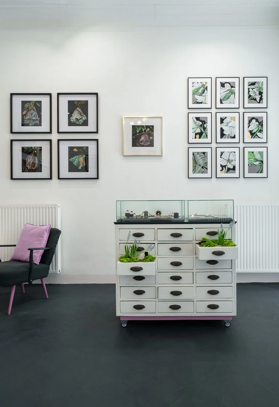 Ausstellung „Metamorphose“ von Catherina Alicia Rust bei Frau Kette Goldschmiede in Berlin