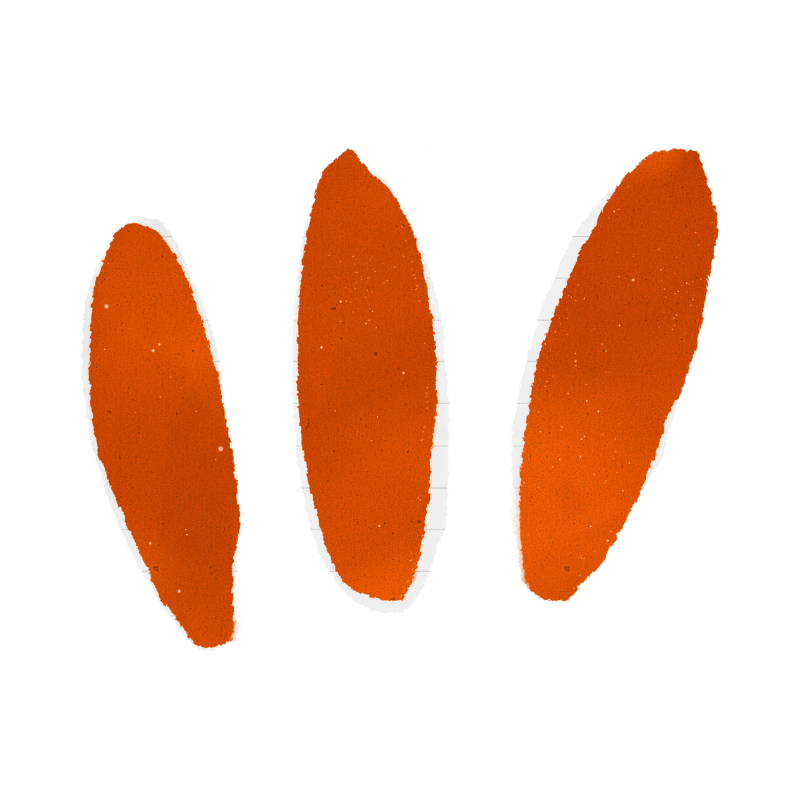 Three fried chicken drumsticks on a plate