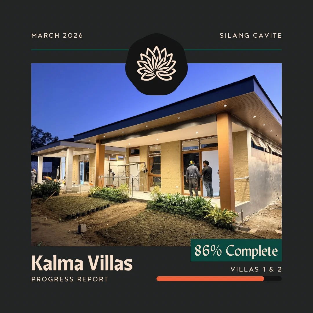 Kalma Villas Construction Update
