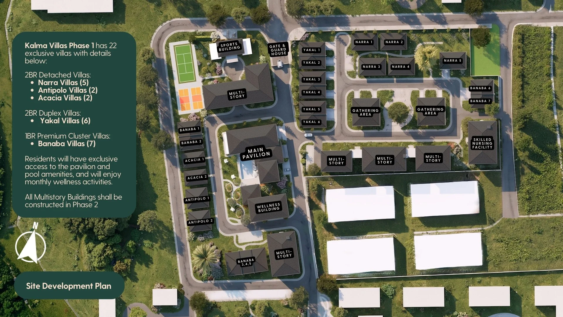 Kalma Villas Master Plan