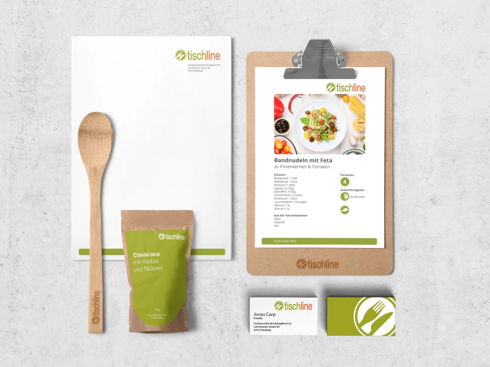 Tischline Coporate Identity