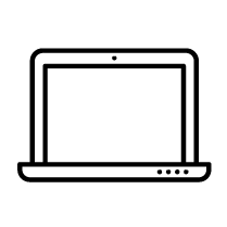 Das Bild zeigt ein Neonzeichen mit der Aufschrift "Cafe" in rosa und blau auf einem schwarzen Hintergrund.