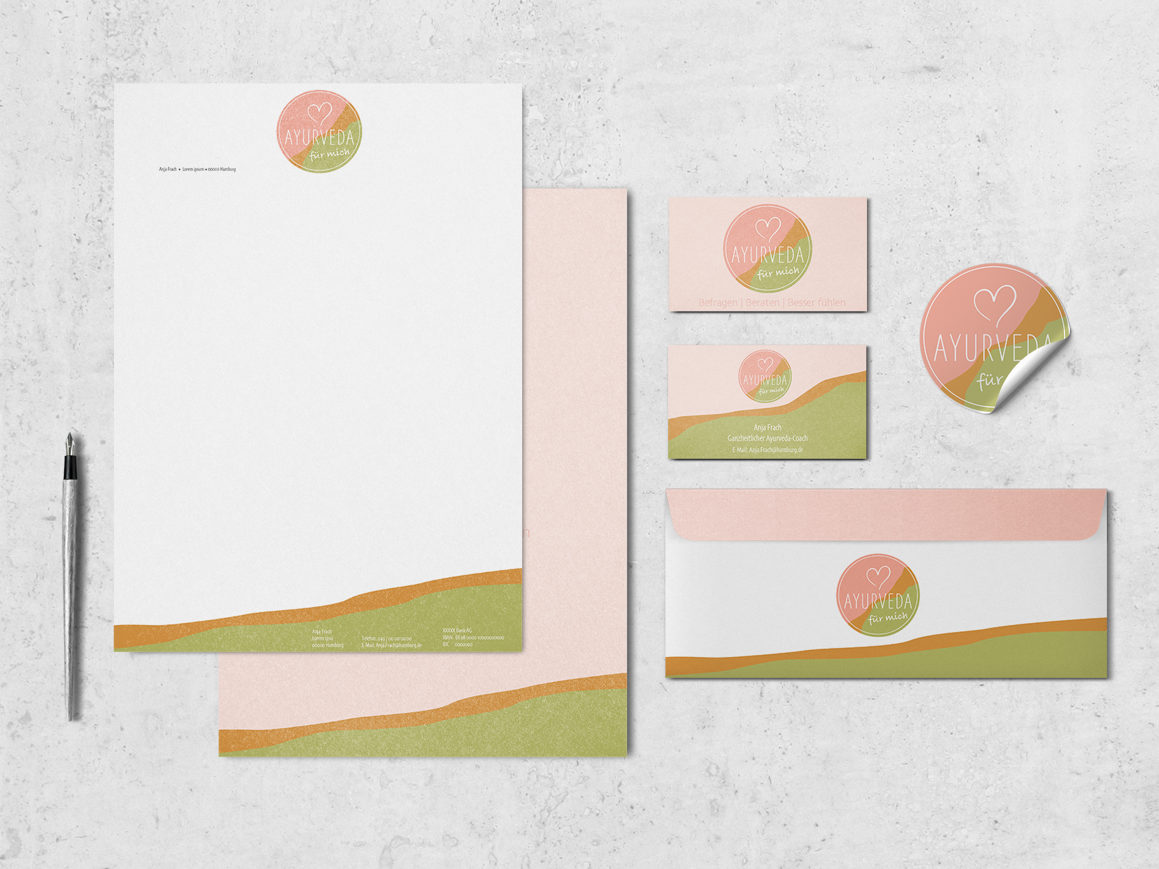 Geschäftsausstattung Ayurveda Bergedorf