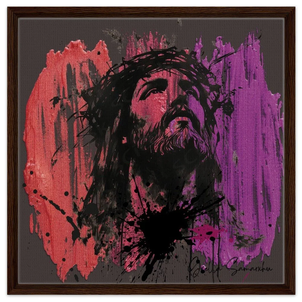 Abstract Jesus Strokes