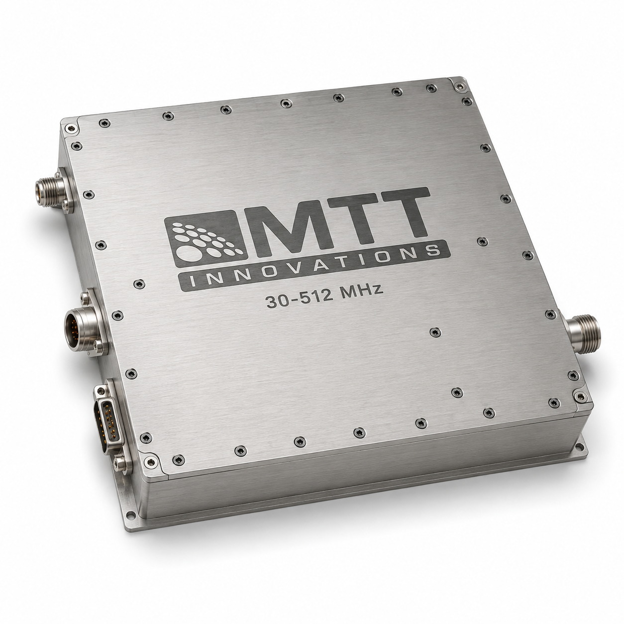 30-512 MHz, 150W RF Power Amplifier with Harmonic Filter