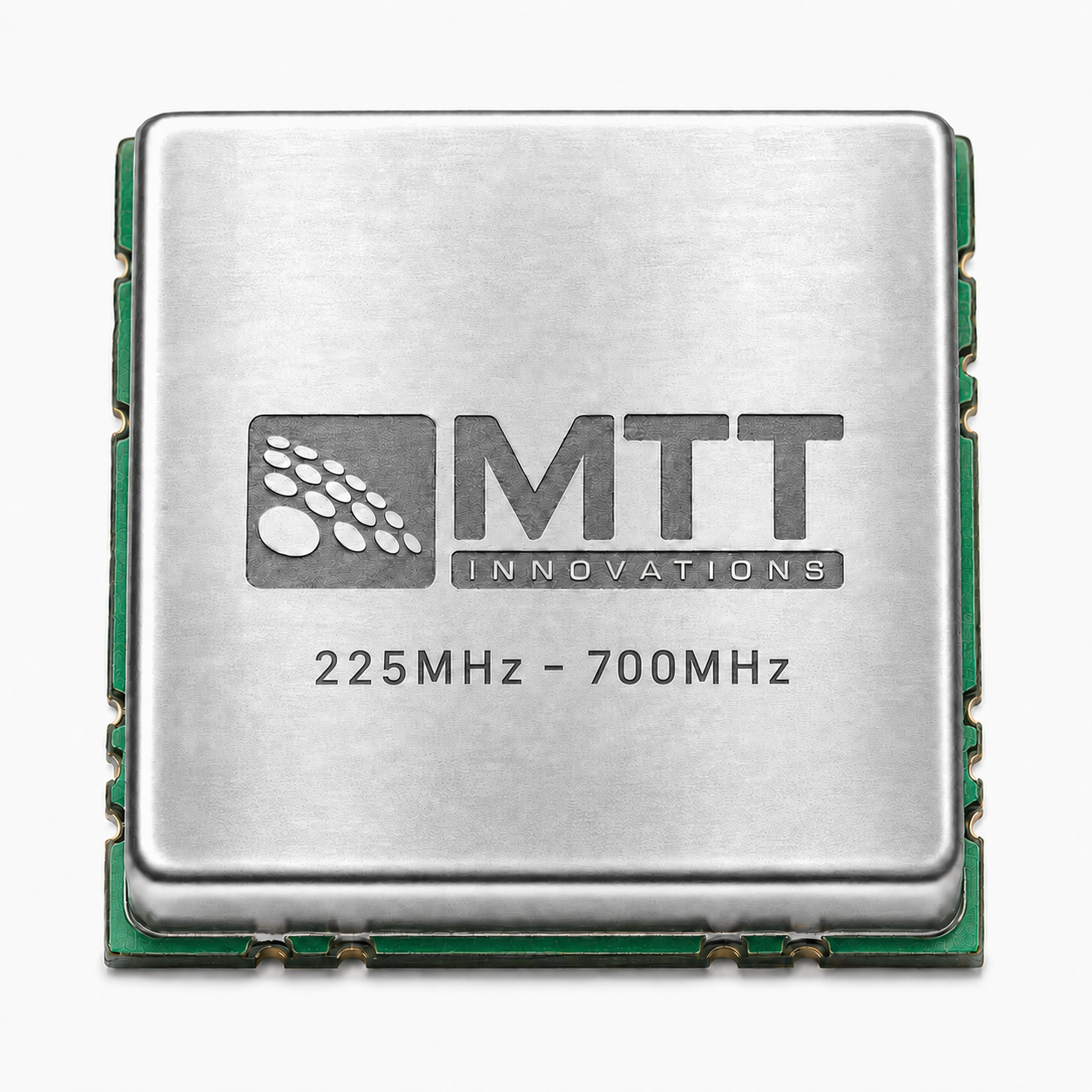 225–700 MHz | MTT2270X-3-J | IL ≤3.5 dB | BW ≥20 MHz | Rejection ≥20 dBc @ ±10% | RF ≤35 dBm | −40 to +85°C Tunable RF Filters