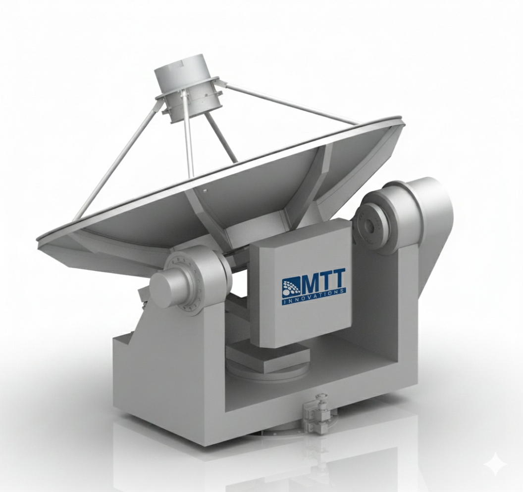 2.4m Vehicle carried Antenna (rotating platform) for Satcom, Remote sensing & Telemetry