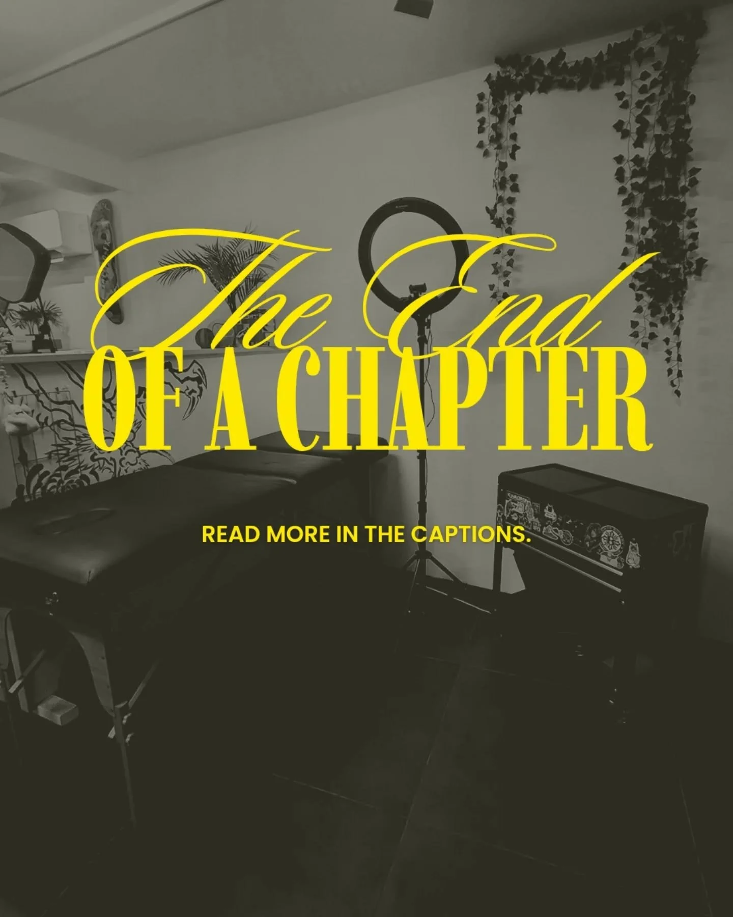 🖤The end of an era.🤍

After 4 incredible years, I&rsquo;ve made the difficult decision to hang up my machine at The Lost Oasis. This comes with a heavy heart, but it&rsquo;s time for me to move on to new ventures.

To my colleagues:
&bull; Thank yo