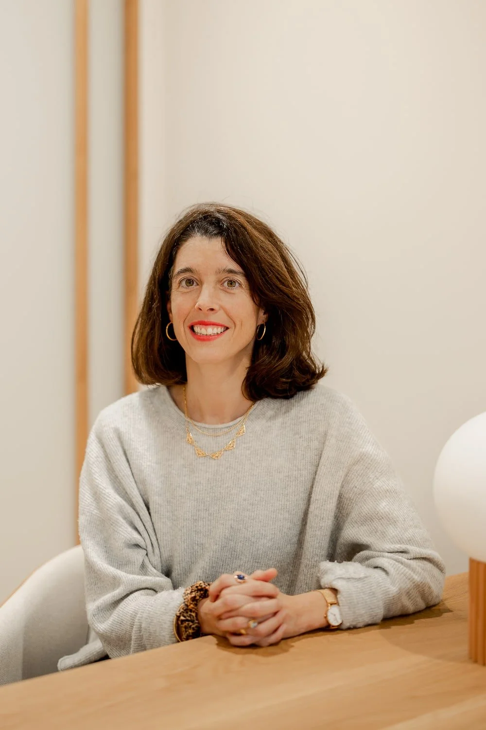 Portrait de Fanny Ange Garros, psychologue clinicienne, membre de l’équipe Gyn&Sens, lieu de santé dédié à la femme à Biarritz