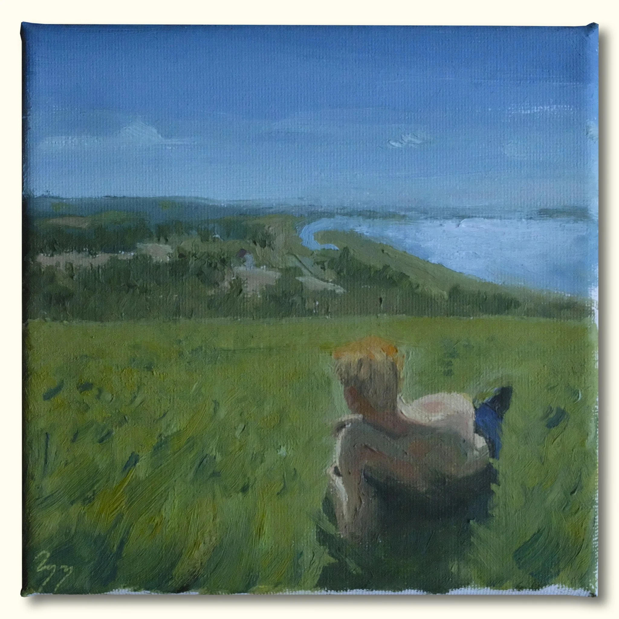 Jakob i Hørve - Oliemaleri 2025