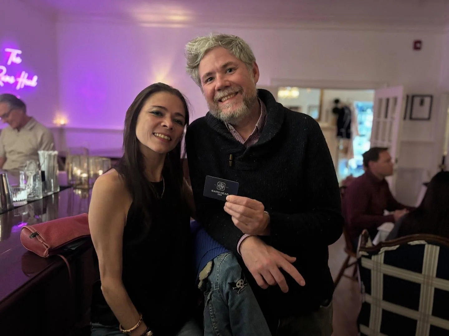 Let&rsquo;s spend the evening trying to place where we know the winners of this week&rsquo;s Trivia Night at @theramsheadinn&mdash;Helter Shelter! They&rsquo;re so familiar&hellip;

We KNEW it!

1/2 of this dynamic duo is @augra27, 13-time @jeopardy 