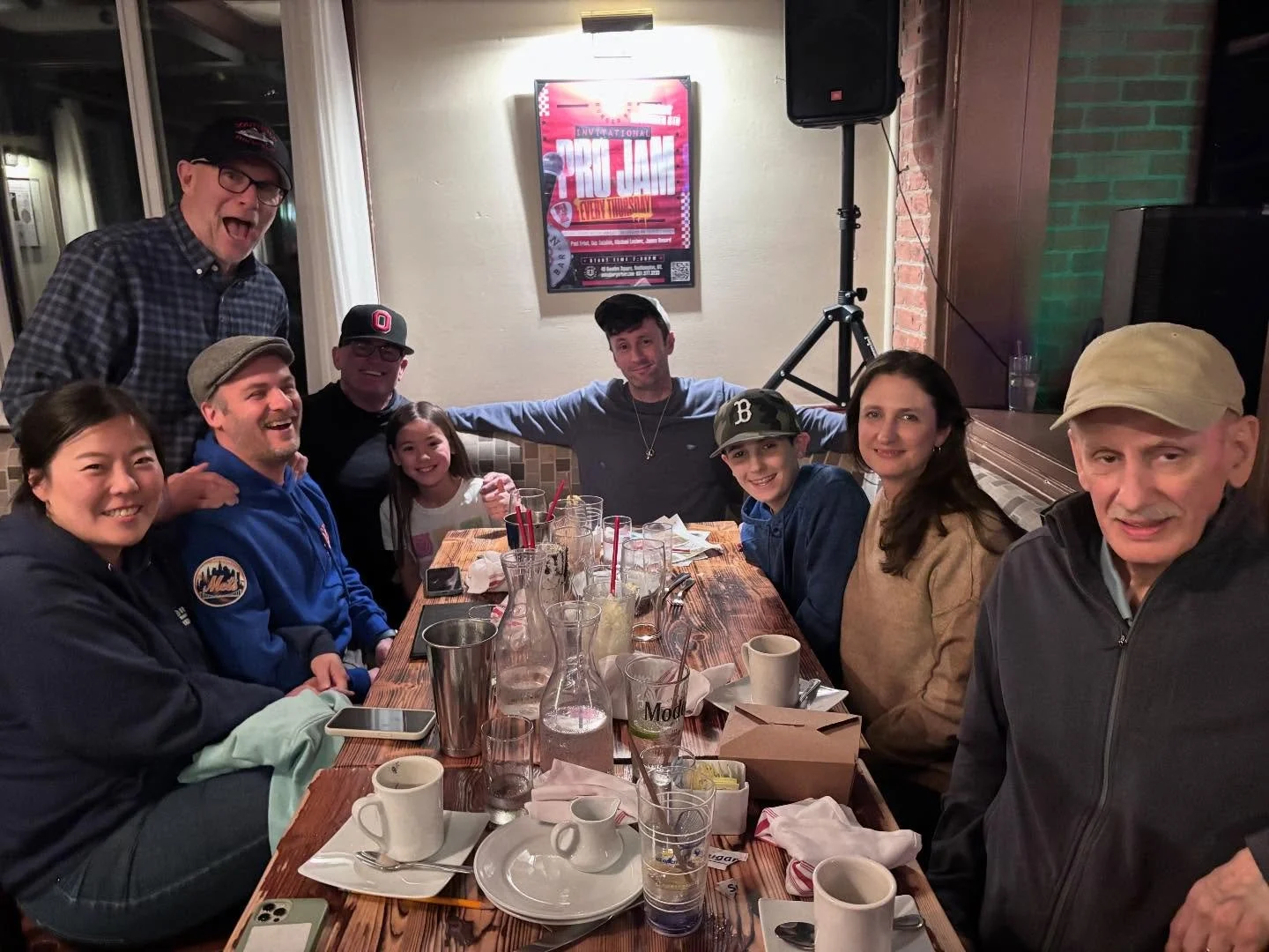 We&rsquo;re too full of pie to come with anything good for a caption, so ya gonna have to make do with this one:

Congrats to the winners of this week&rsquo;s Trivia Night at @unionburgerbar &mdash; Herb McCarthy and the Shrimp Shack Shooters!

Back 
