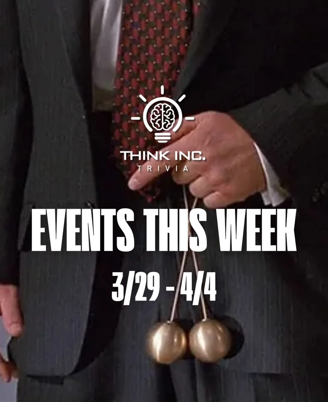 Happy Testicular Cancer Awareness Week, urrbody! While we bring some attention to the most common form of cancer in young men, howsabout you take a break from examining yourself* and check out the weekly schedule instead:

MONDAY

@thepennypub79 &nda