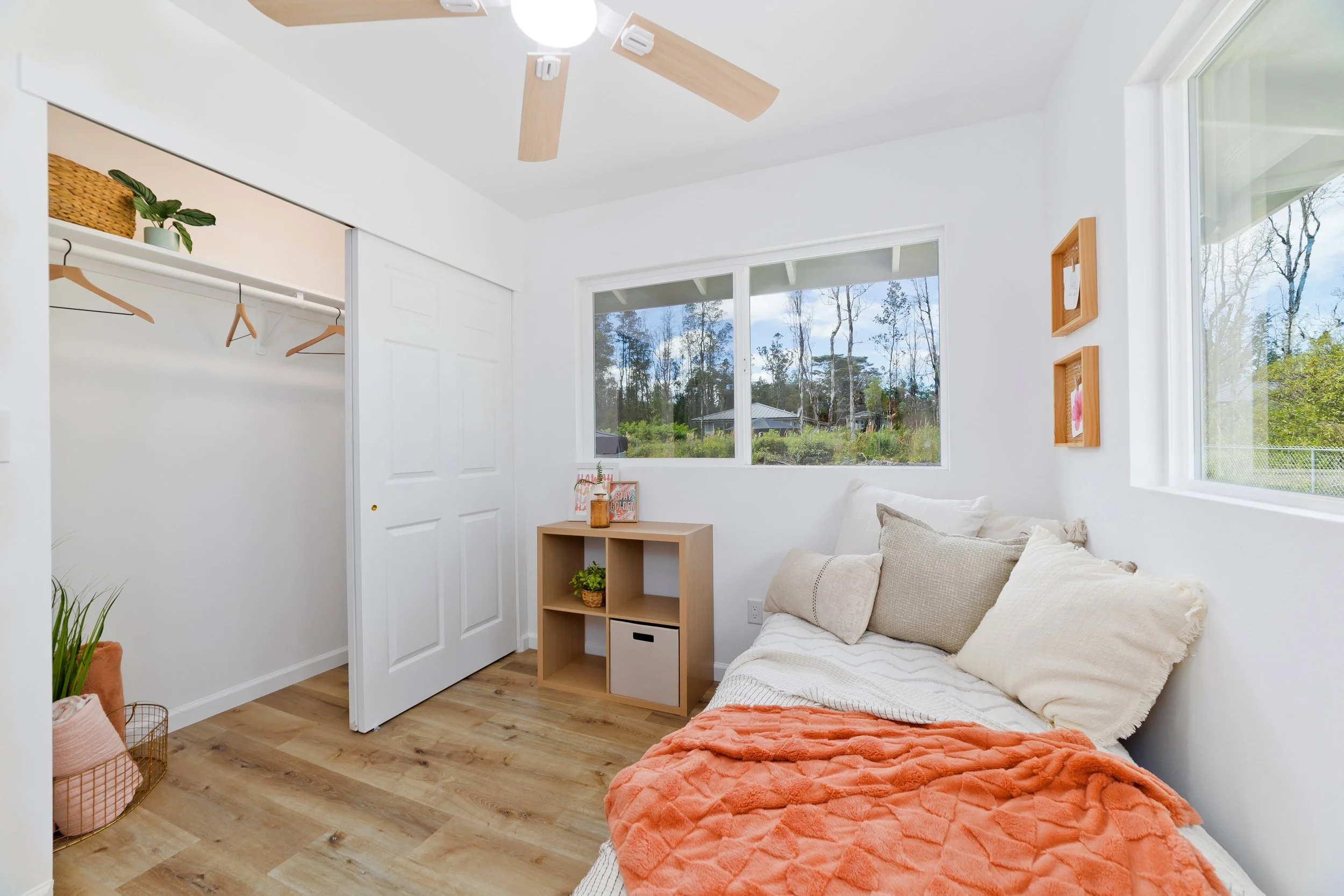 New Constructed Home Furnished Bedroom