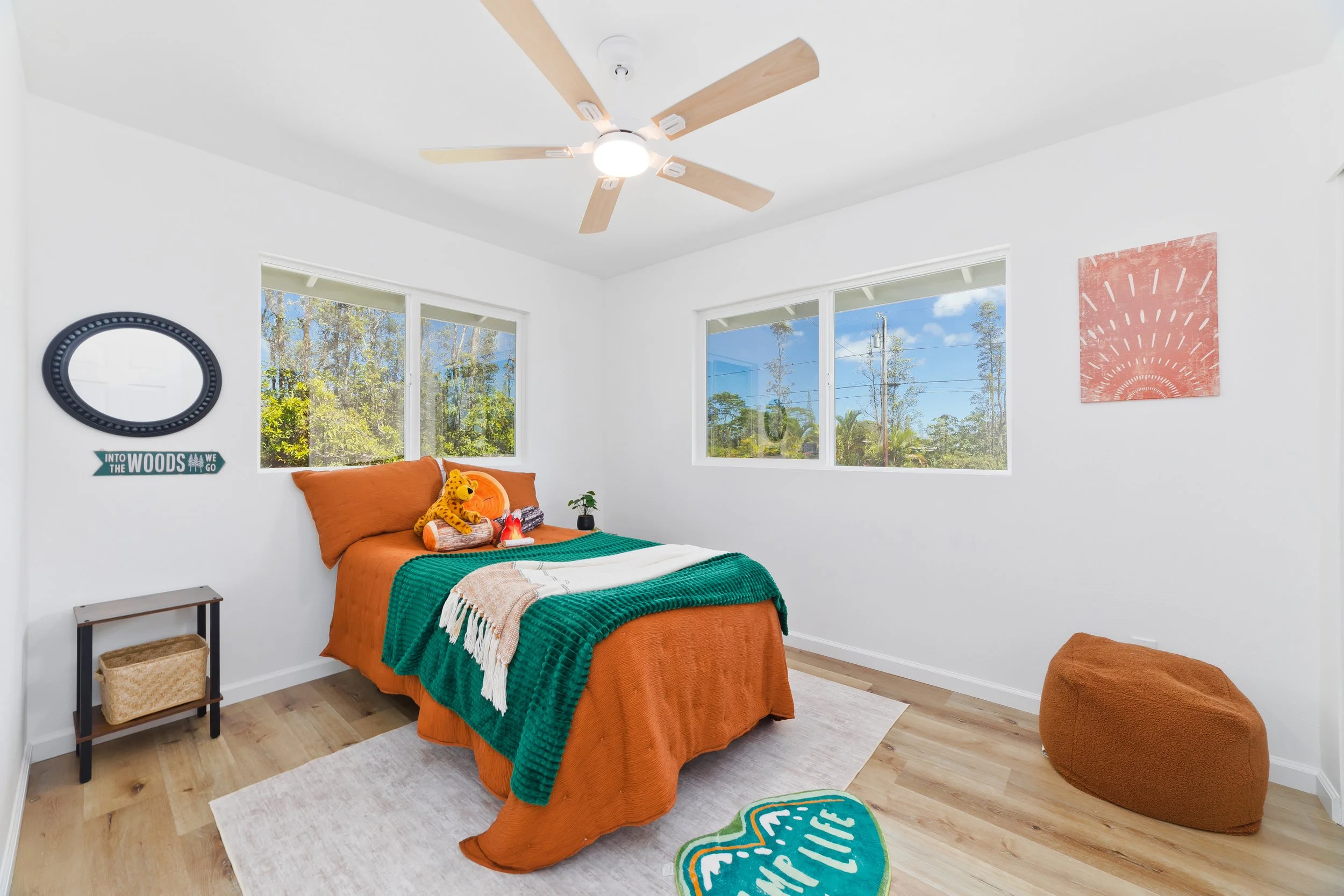 New Constructed Home Furnished Bedroom
