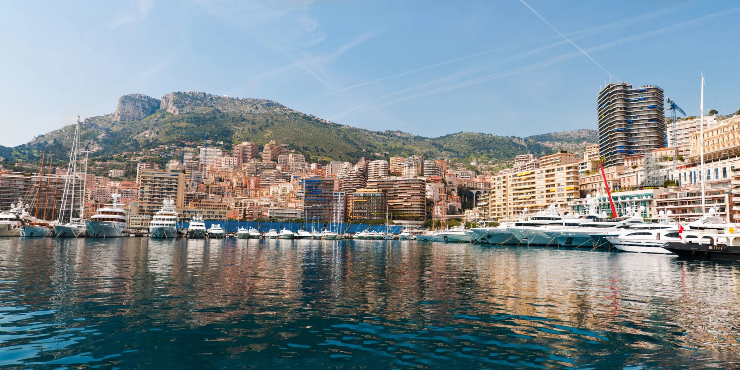 Monaco marina panorama