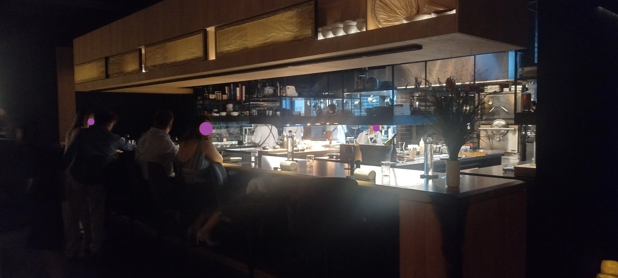 Offene Küche im Restaurant Intense an der pfälzischen Weinstraße