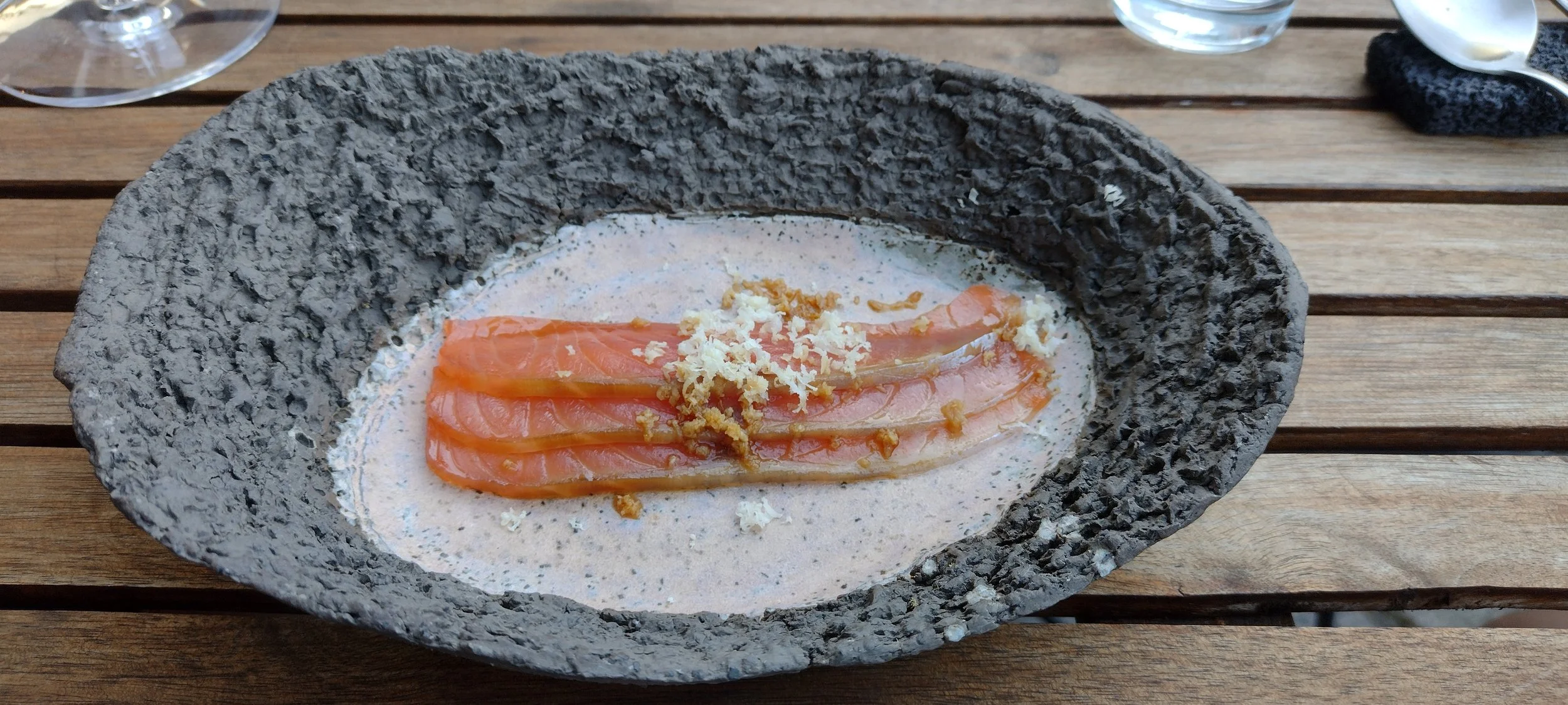 Lachs im Restaurant NaNum in Berlin