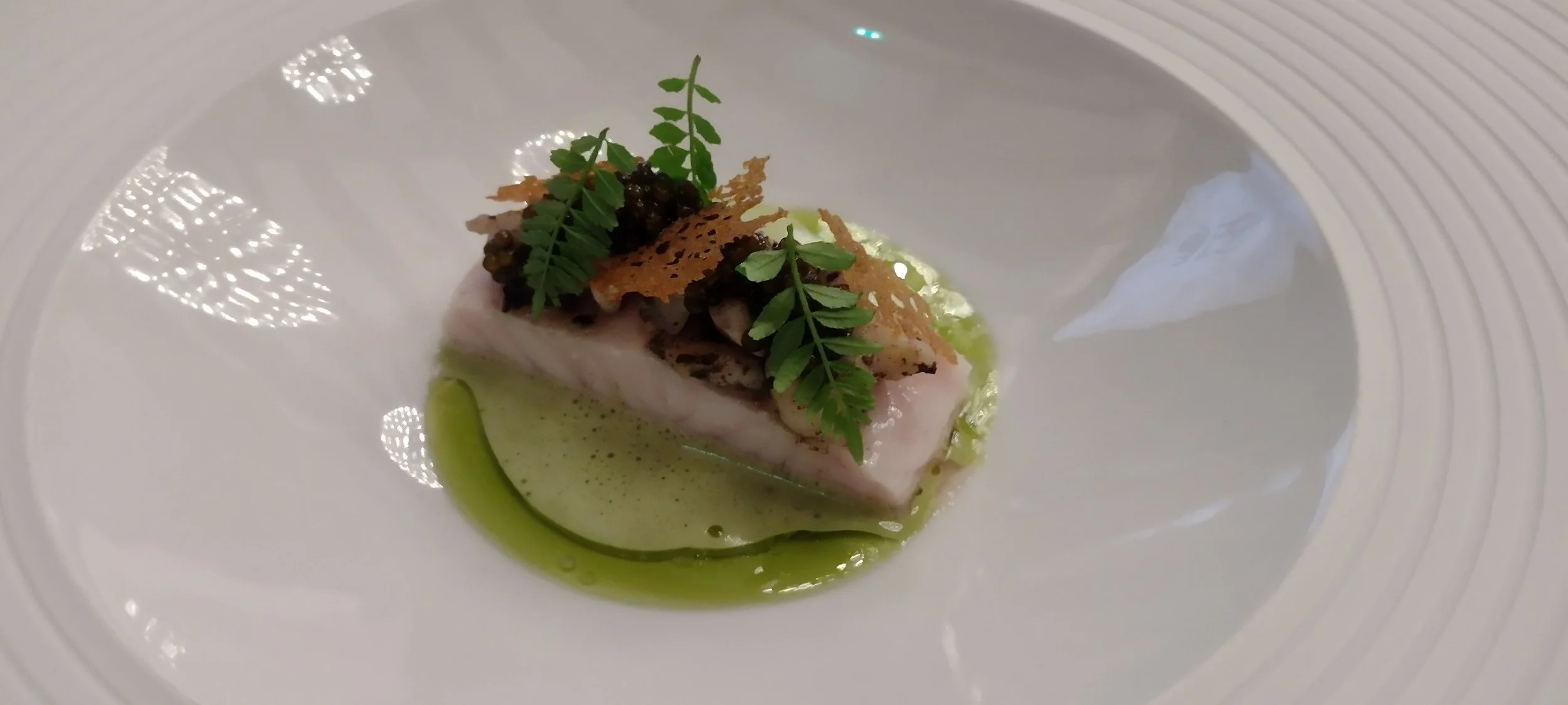 Stör im Deidesheimer Dreisternerestaurant L.A. Jordan