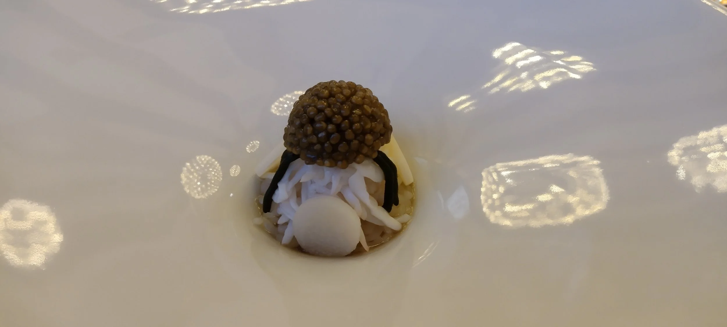 Königskrabbe im Dreisternerestaurant L.A. Jordan in Deidesheim