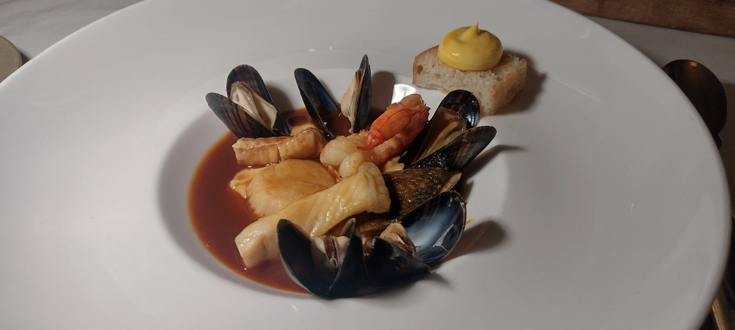 Bouillabaisse im Sternerestaurant Irma la Douce in Berlin