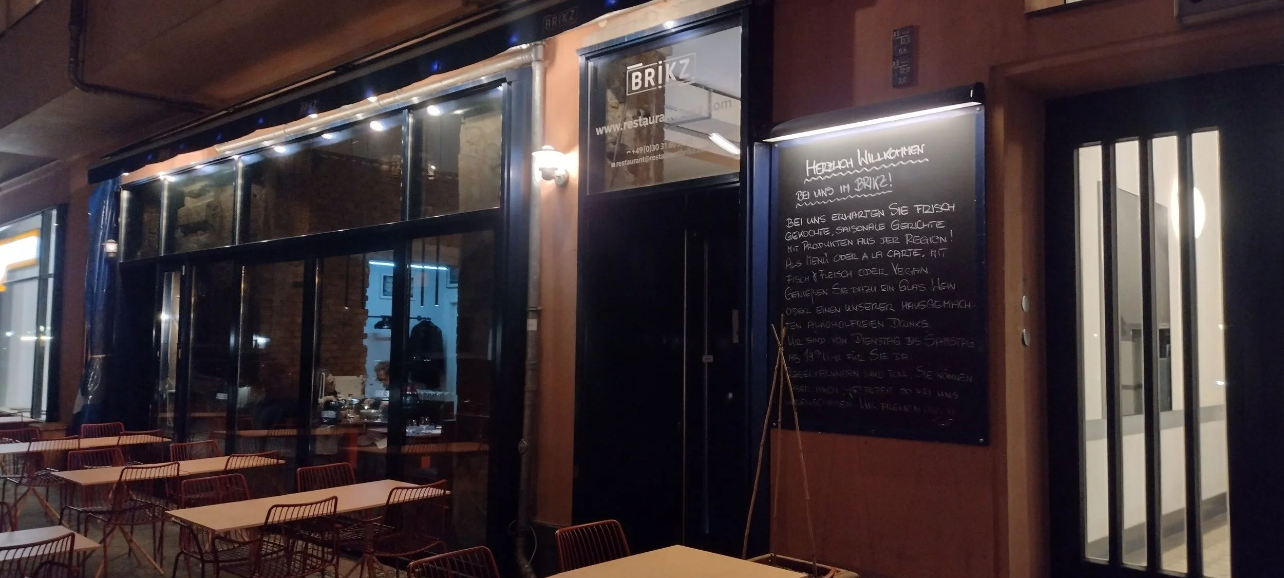 Restaurant Brikz in Berlin