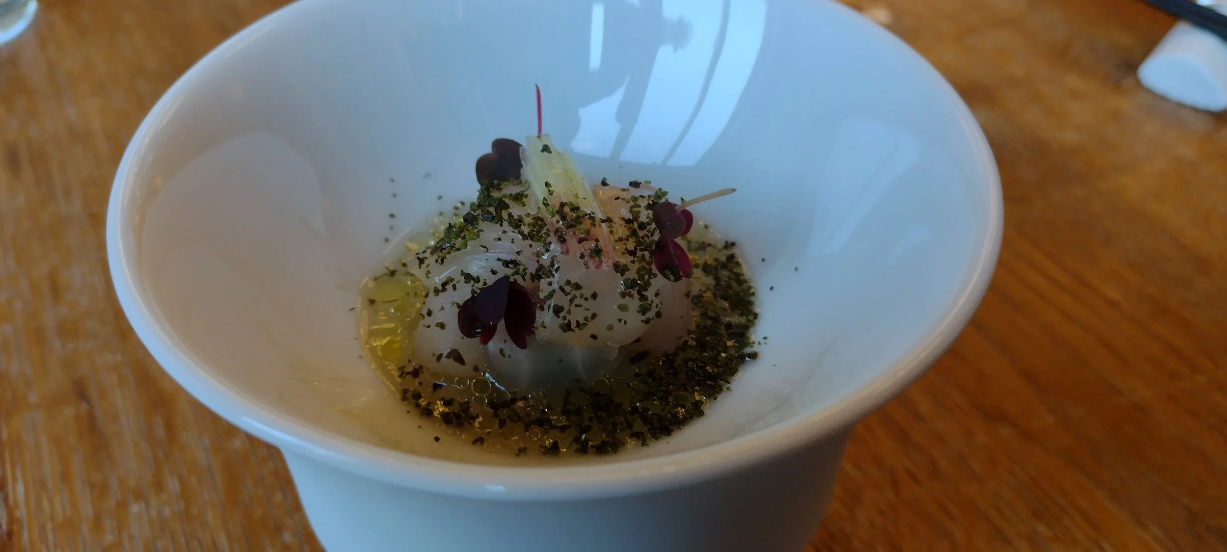 Loup de Mer im Deidesheimer Dreisternerestaurant L.A. Jordan