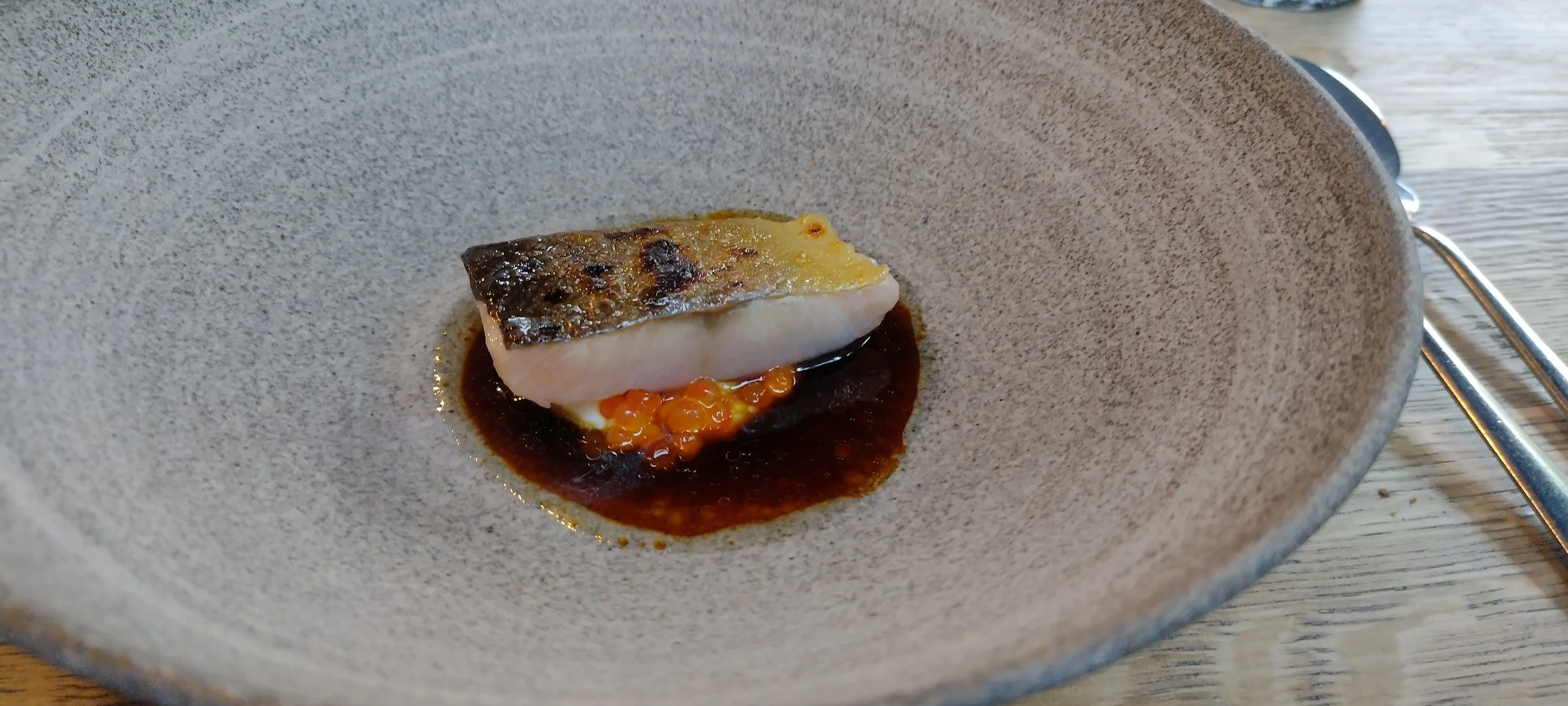 Forelle im Berliner Sternerestaurant Bandol sur mer