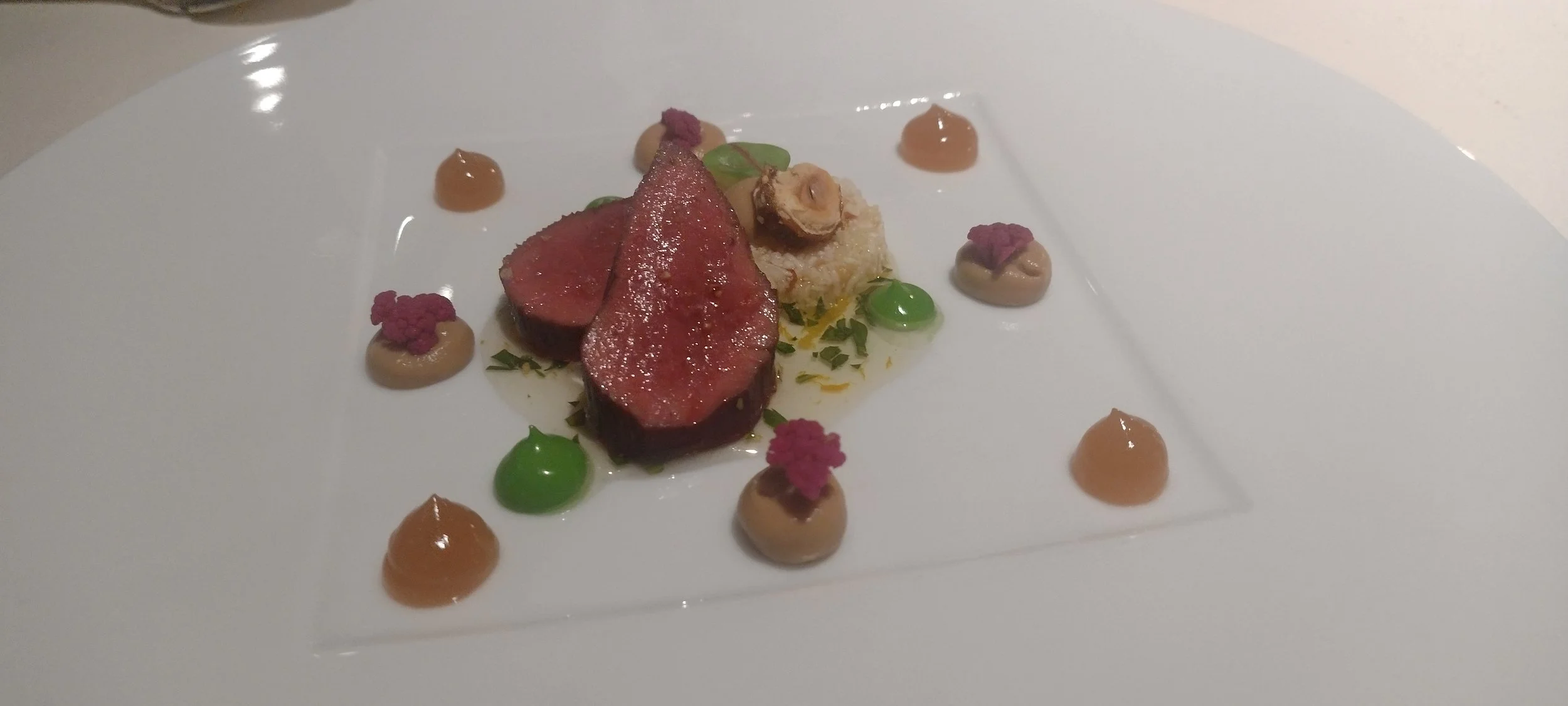 Weiterer Rehgang im Dreisterne-Restaurant Bareiss in Baiersbronn