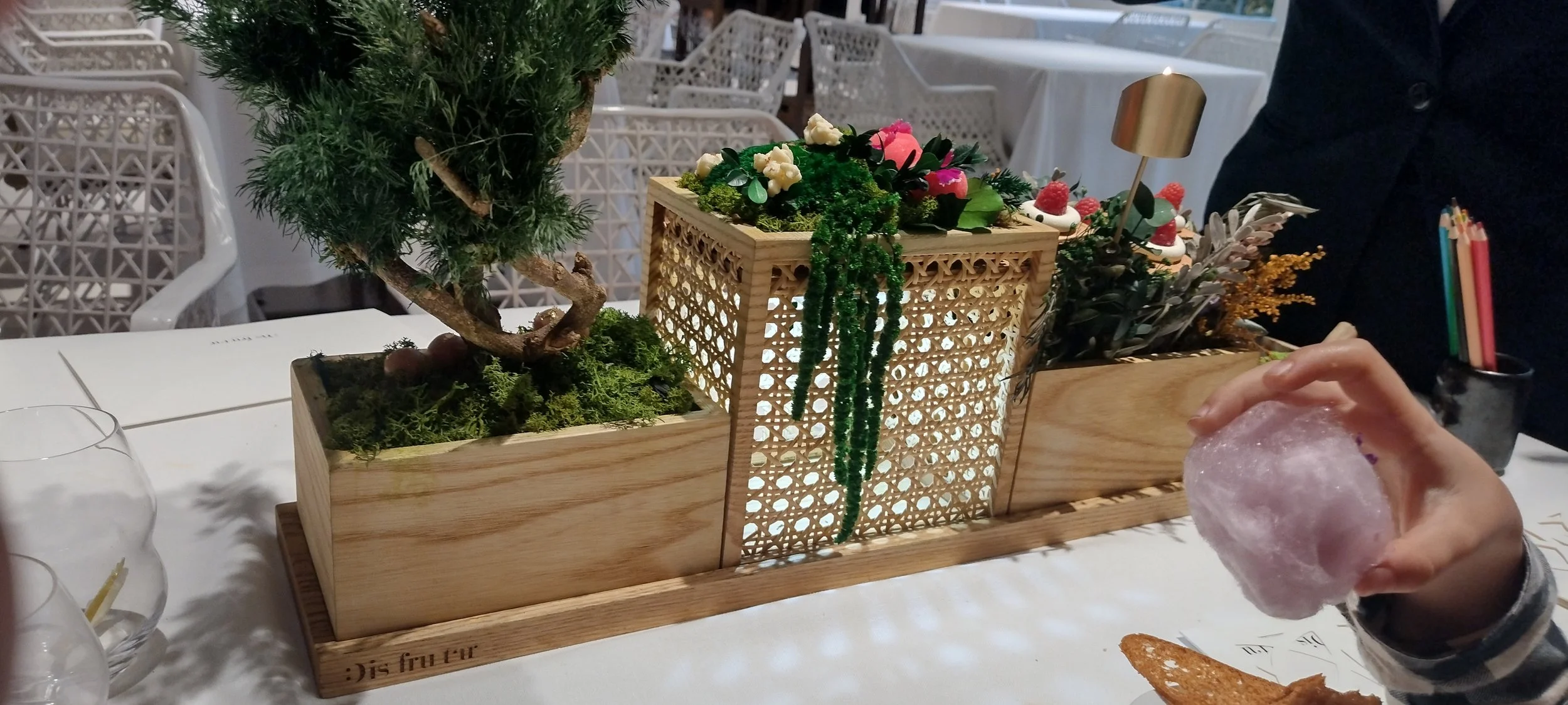 Petits Fours im Restaurant Disfrutar in Barcelona