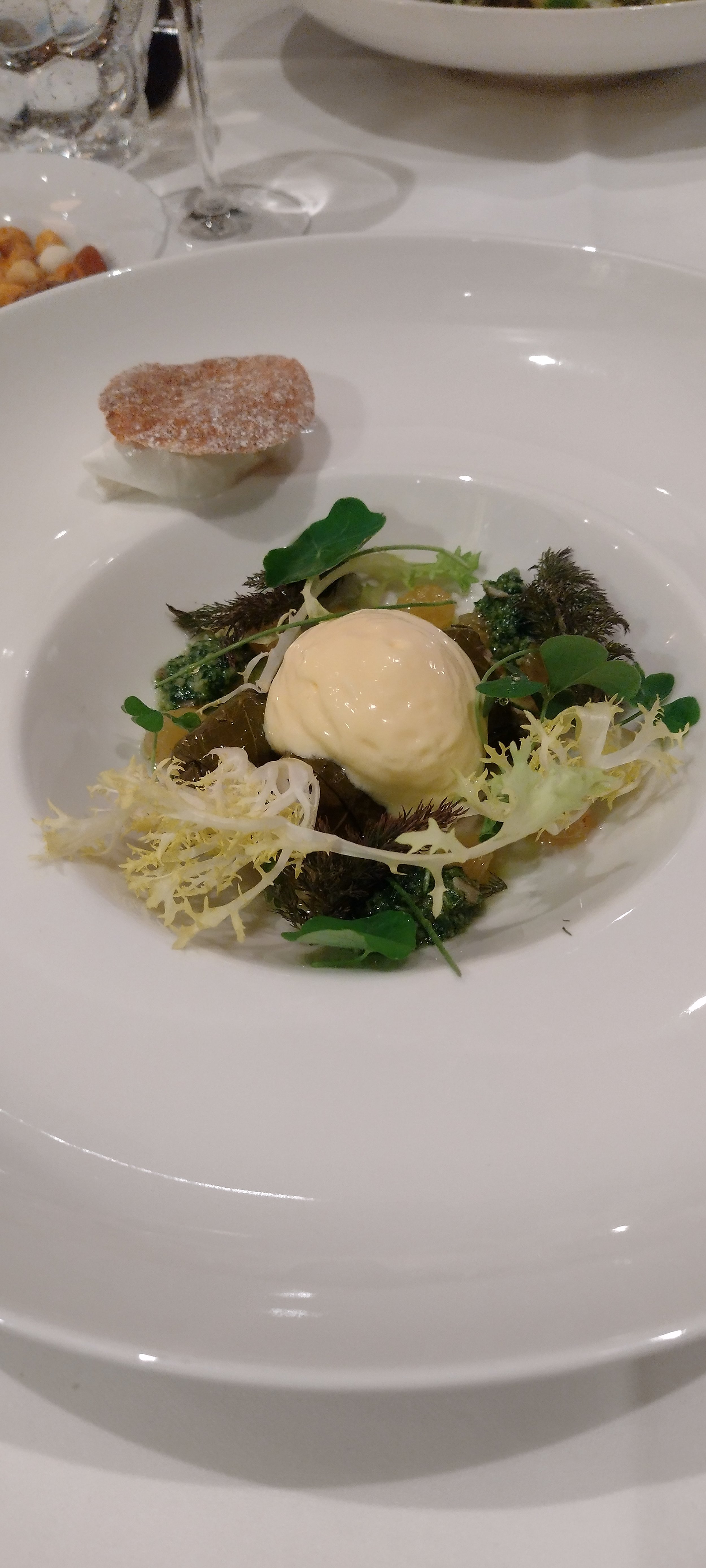 Gang im Restaurants Malathounis in Kernen - auf Tanoshimi - Fine Dine & Wein, dem Restaurantblog mit Bewertungen, Berichten, Rezensionen, Erfahrungen und Kritik zu Fine Dining bzw. Sternerestaurants